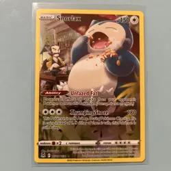 Snorlax TG10/TG30 - Lost Origin Trainer Gallery - Pokemon Card - NM Pack Fresh - Image 1