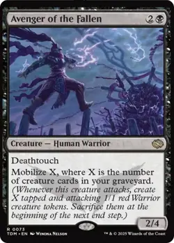 Avenger of the Fallen [Tarkir: Dragonstorm] - Image 1