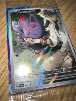 Pokemon TCG N's Zorua SVP189: Journey Together ETB Promo Card Sealed - Image 2