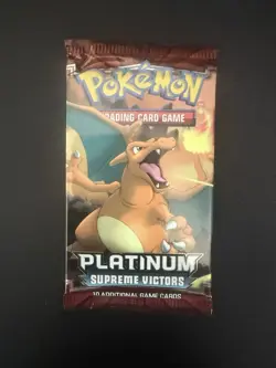 Supreme Victors Pokemon Platinum Booster Pack Charizard Art - Image 1