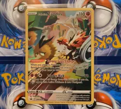 SWSH283 Promo Black Star Pokemon NM Galarian Zapdos from Crown Zenith Tins - Image 1