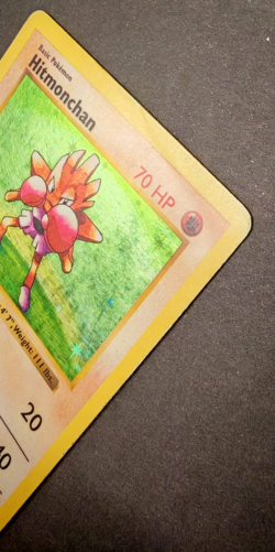 Hitmonchan Holo Shadowless 1st Edition Base Set 7/102 - Pokemon Card Holo Rare - Image 4