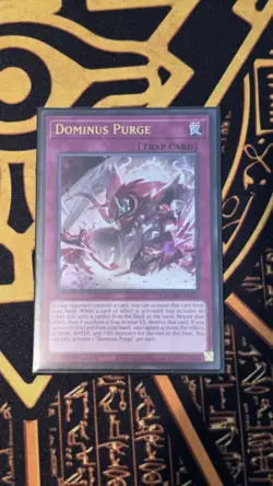Dominus Purge - MZMU-EN125 - 1st Edition Ultra Rare *Mint* Yugioh Maze Muertos - Image 1