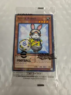 Sealed Rescue Rabbit/Neymar Jr Token Promo Efootball Nycc Yu-Gi-Oh Konami - Image 1