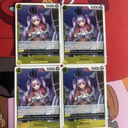 One Piece The Azure Sea’s Seven Perona OP14-111 R English Playset - Image 1