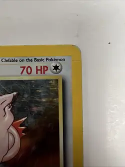 1999 POKEMON CLEFABLE 1ST EDITION HOLOGRAM CARD #1/64 (Jungle) - Image 2