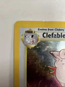1999 POKEMON CLEFABLE 1ST EDITION HOLOGRAM CARD #1/64 (Jungle) - Image 3