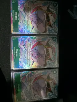 3x Megalo (Alternate Art) EB04-018 The Azure Sea's Seven - Image 1