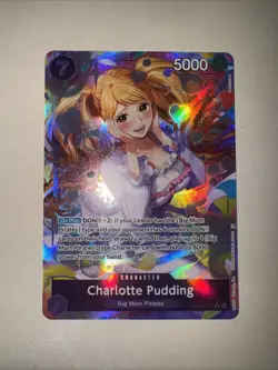 ONE PIECE PREMIUM PRB-02 CHARLOTTE PUDDING SR ALT ART PRB02-010 ENGLISH TCG CCG - Image 1