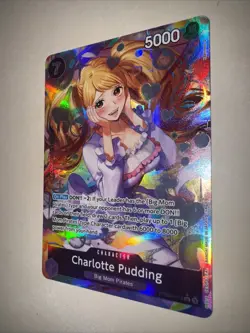 ONE PIECE PREMIUM PRB-02 CHARLOTTE PUDDING SR ALT ART PRB02-010 ENGLISH TCG CCG - Image 3