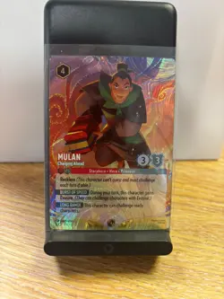 Disney Lorcana Mulan - Charging Ahead Foil Promo DLC Challenge 3/C2 - Image 1