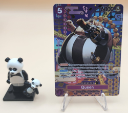 One Piece Card Game Queen SP ST04-005 C Two Legends OP08 Alternate Art Card NM - Image 1