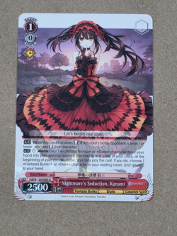 Weiss Bunko Vol.2 Nightmares Seduction Kurumi W120-E083 R Foil Fujimi Fantasia - Image 1