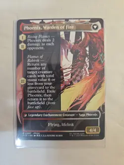 Joshua, Phoenix's Dominant - Final Fantasy MTG - Borderless Regular - Image 3