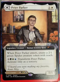 Peter Parker Amazing Spider-Man MTG Disney Exclusive Event Promo Non-Foil Magic - Image 2
