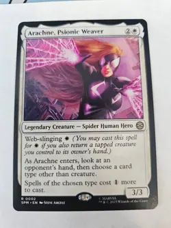 MTG - Arachne, Psionic Weaver - Marvel: Spider-Man - Image 1