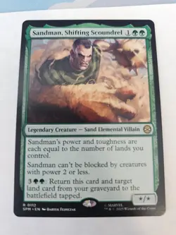 MTG - Sandman, Shifting Scoundrel - Marvel: Spider-Man - Image 1