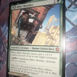 Miles Morales 108 NM MTG Marvel's Spider-Man Magic - Image 2