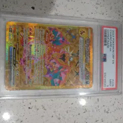 PSA 9 - Pokemon Card 2023 - Charizard ex 228/197 Gold Hyper Rare Obsidian Flames - Image 3