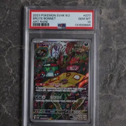 Brute Bonnet AR PSA 10 GEM MINT • KOR Korean SV4K Pokemon • Art Rare Graded Slab - Image 1