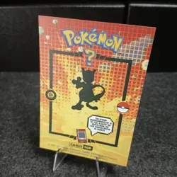 Mewtwo Gold Holo Card Pokemon Kanto Topps South America Peru Cards Tops - Image 2