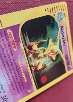 Alakazam Skyridge H1/H32 Ita Carta Pokemon Card Holo GD+/EX - Image 2