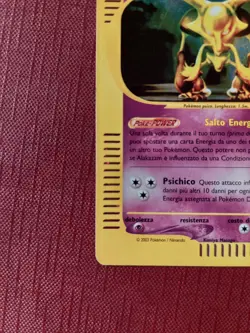 Alakazam Skyridge H1/H32 Ita Carta Pokemon Card Holo GD+/EX - Image 4