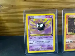 Pokemon 1st Edition Fossil Card Lot Gastly Magmar Golem Shellder WOTC Vintage - Image 3