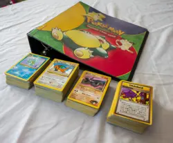 Pokemon Bundle! 315 Vintage WOTC Cards, Binder, Charizard EX Jumbo - Image 1
