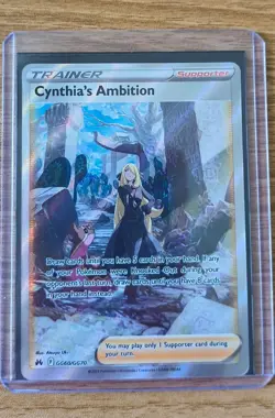 Cynthia's Ambition Galarian Gallery POKEMON CARD CROWN ZENITH - GG60/GG70 NM - Image 1