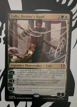 MTG Commander Masters Mythic CALIX DESTINY'S HAND NM - Image 1