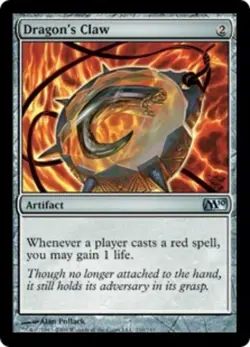 Dragon's Claw x1 - Magic 2010 - Light Play, English - Magic 2010 - Image 1