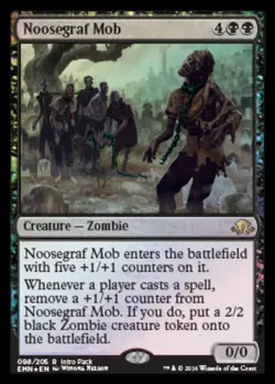 MTG Noosegraf Mob - Intro Pack Promo, Unique & Misc. Promos, Heavily Played, Eng - Image 1
