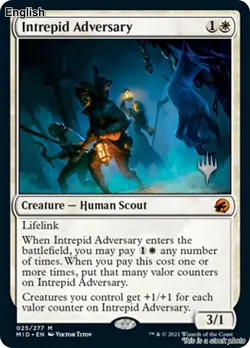 Intrepid Adversary EN [PPMID - 25] - NM TCG MTG - Image 1