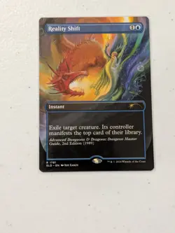 MTG Reality Shift (Borderless) D & D Secret Lair NM - Image 1