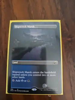 MTG / Shipwreck Marsh / MID / #285 / Regular (Borderless) / Rare / NM - Image 1