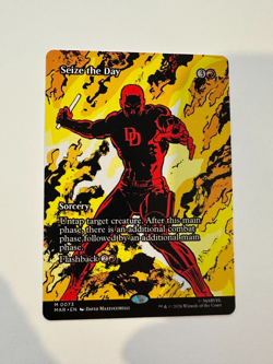 MTG Marvel Super Heroes Seize the Day Borderless Regular NM - Image 1