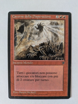 Italian Caverns of Despair Legends MTG NM Free shipping with tracking - Image 1