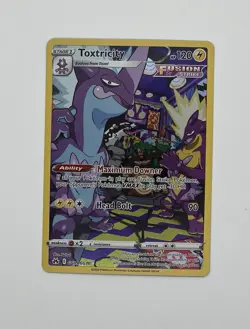 Pokemon TCG Toxtricity GG09/GG70 Crown Zenith Galarian Gallery Holo - Image 2