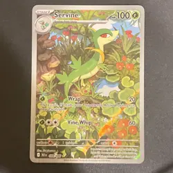 Servine 088/086 Black Bolt English Pokemon Illustration Rare Full Art - Image 1