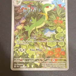 Servine 088/086 Black Bolt English Pokemon Illustration Rare Full Art - Image 2