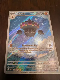 Pokemon TCG Claydol Illustration Rare CRI 092/086 NM - Image 1