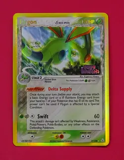 Pokemon Flygon EX Holon Phantoms 2006 7/110 Delta Species Reverse Holo Rare NM - Image 1