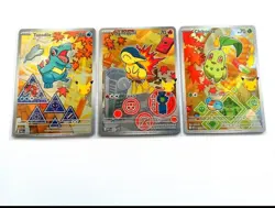 Pokemon TCG: First Partner Illustration Collection Series 2 - JOHTO GEN 2 SET - Image 1