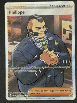 Pokemon Chaos Rising - Philippe Ultra Rare 110/086 - Image 1