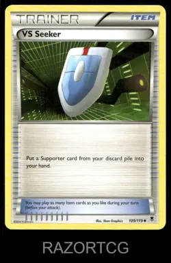 VS SEEKER 109/119 UC PHANTOM FORCES POKEMON NM/M - Image 1