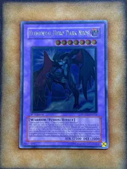 Yugioh Elemental Hero Dark Neos POTD-EN033 Ultimate Rare 1st Ed NM - Image 1