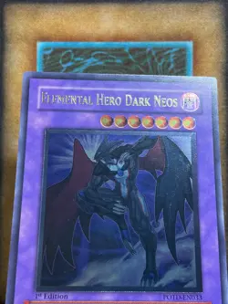 Yugioh Elemental Hero Dark Neos POTD-EN033 Ultimate Rare 1st Ed NM - Image 3