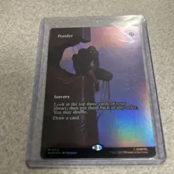 Ponder - 0013 - M - Borderless - Foil - Marvel's Spider-Man - MTG - NM/M - Image 1