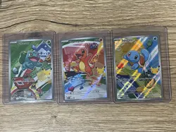 Pokemon First Partner Illustration Collection 30th Anniversary 9 Cards Series 1 - Image 3